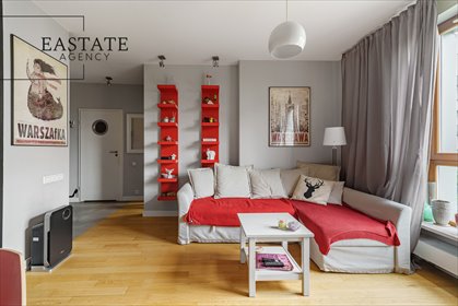 Przestronne 2-pokojowe mieszkanie z widokiem na patio mieszkanie Warszawa, Mokotów, Służewiec, Obrzeżna
