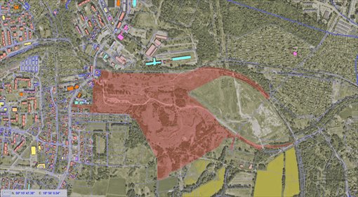 działka na sprzedaż 350237m2 działka Ruda Śląska, Kochłowice, Tunkla