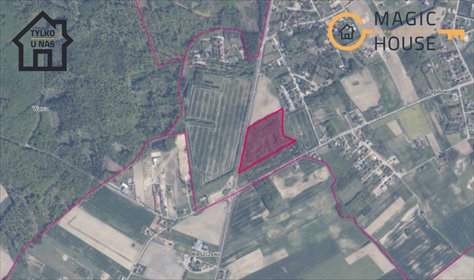 działka na sprzedaż 47000m2 działka Jagatowo