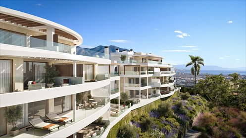 Nowoczesny apartament z widokiem na góry i morze mieszkanie Cerrado del Águila, Cerrado del Águila, Mijas, Málaga