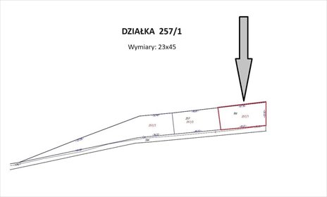 działka na sprzedaż 1033m2 działka Duranów