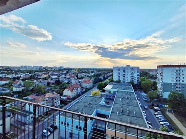 Kawalerka z pięknym widokiem, centrum Głogowa, balkon mieszkanie Głogów