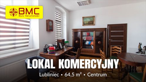 Przestronny lokal biurowy z klimatem i dużą piwnicą lokal użytkowy Lubliniec, Powstańców Śląskich