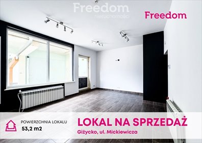 lokal użytkowy na sprzedaż 43m2 lokal użytkowy Giżycko, Mickiewicza