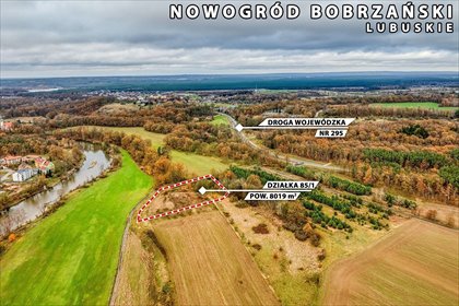 Działka inwestycyjna przy DK27 z dużym potencjałem rozwoju działka Nowogród Bobrzański, Tadeusza Kościuszki