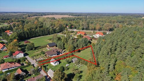 działka na sprzedaż 1158m2 działka Wrony