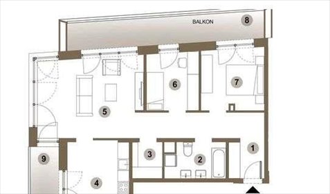 mieszkanie na sprzedaż 77m2 mieszkanie Poznań, Stare Miasto, Winogrady