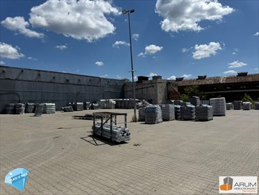 Wynajem placu 3500 m2 z ochroną i mediami. działka Częstochowa, Gnaszyn Górny