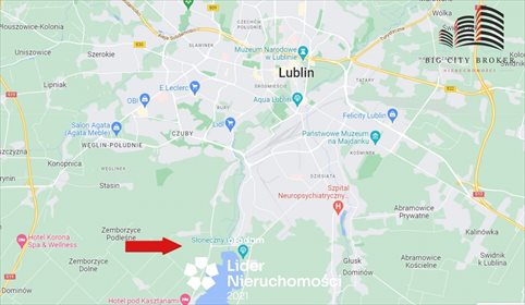 działka na sprzedaż 4797m2 działka Lublin, Zemborzyce, Ziołowa
