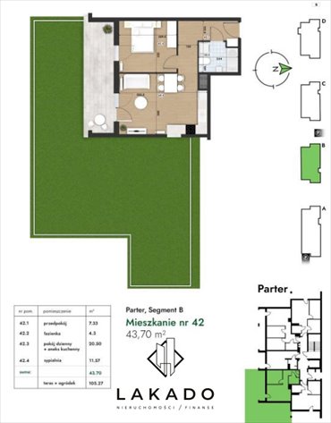 mieszkanie na sprzedaż 44m2 mieszkanie Kraków, Górka Narodowa, Macieja Słomczyńskiego