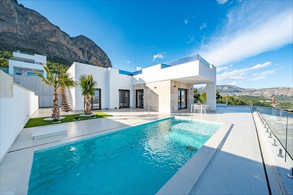 Ekskluzywna willa z panoramicznym widokiem i basenem dom Polop, Polop Suburb, Polop, Alicante
