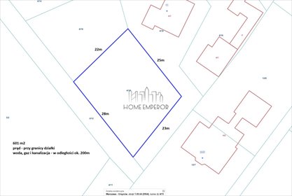 działka na sprzedaż 601m2 działka Warszawa, Ursynów, Jeziorki, Dumki