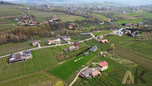 działka na sprzedaż 1100m2 działka Łącko