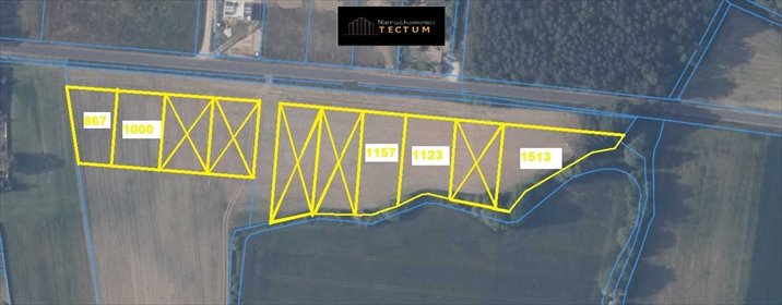 działka na sprzedaż 1000m2 działka Gorzewo