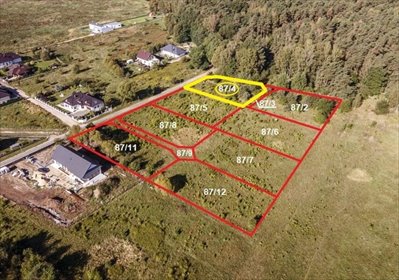 działka na sprzedaż 1739m2 działka Szczecin, Azaliowa