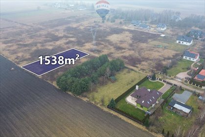 działka na sprzedaż 1538m2 działka Wąsy-Kolonia