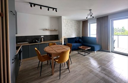Nowoczesny apartament 42 m² z garażem i balkonem mieszkanie Sianożęty
