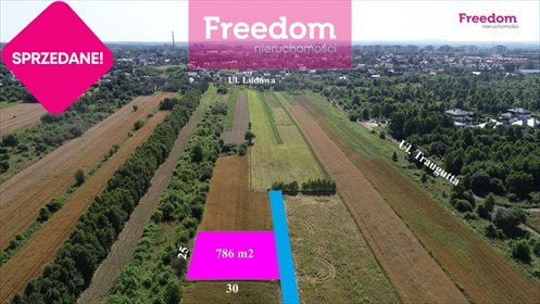 działka na sprzedaż 786m2 działka Częstochowa, Kiedrzyn, Traugutta