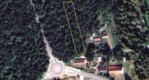 Działka 1200m2 z mediami - las i spokój w Jodłówce działka Jodłówka