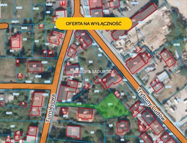 Do sprzedania działka budowlana 5,27 ar z drogą dojazdową w Krakowie działka Kraków, Podgórze Duchackie, Wola Duchacka, Turniejowa