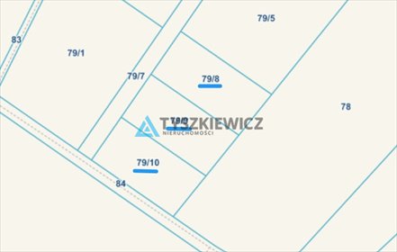 działka na sprzedaż 1226m2 działka Jarosławiec, Bałtycka