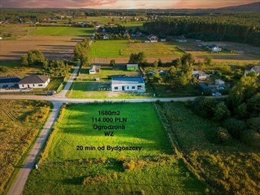 Działka 1680 m² pod dom z ogrodem, basenem, lasem działka Władysławowo