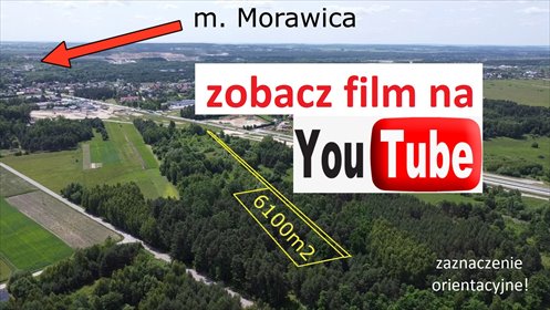 działka na sprzedaż 6100m2 działka Brzeziny