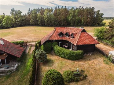 Urokliwy dom nad Jeziorem Mielno – 107 m2, las, cisza dom Nowa Wieś Ostródzka