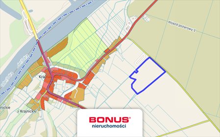 działka na sprzedaż 66067m2 działka Krajnik Dolny