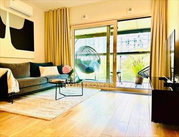 Luksusowy apartament 3 pok. z panoramicznym widokiem na Warszawę mieszkanie Warszawa, Wola, Waliców