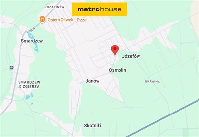 działka na sprzedaż 1000m2 działka Józefów