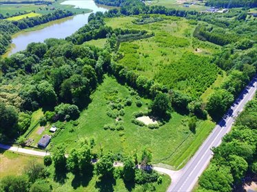 Działka z pozwoleniem na budowę, staw, blisko Starogardu. działka Starogard Gdański, Szpęgawsk