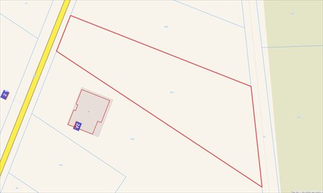 działka na sprzedaż 2162m2 działka Srocko Małe