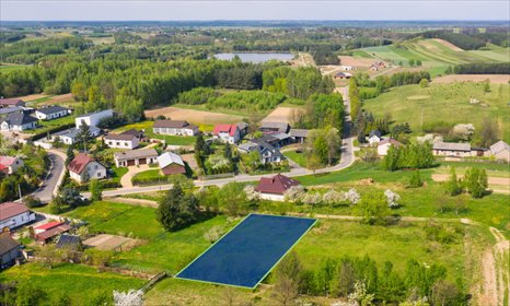 działka na sprzedaż 1014m2 działka Mstów