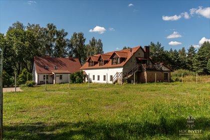 Urokliwa posiadłość 3,97 ha z domem i rekreacją dom Wysoka Wielka