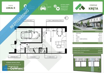 dom na sprzedaż 81m2 dom Ożarów Mazowiecki, Kręta 19C