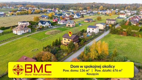 Polecam przestronny dom 137 m² z potencjałem na Słonecznej dom Koszęcin, Słoneczna