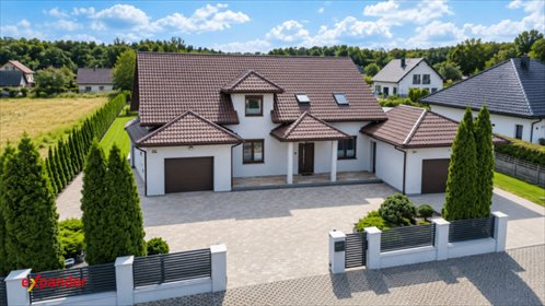 Luksusowy dom 242 m² z ogrodem w Zbiersku-Cukrowni polecam dom Zbiersk-Cukrownia