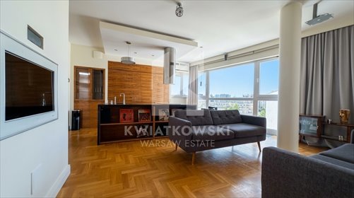 Apartament 132 m² z tarasami - widok na Warszawę mieszkanie Warszawa, Mokotów