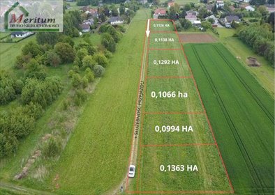 działka na sprzedaż 1000m2 działka Krosno, Krosno