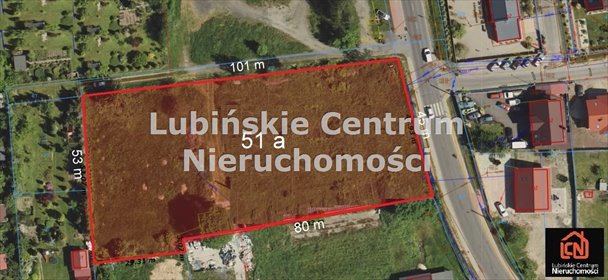 Do sprzedania działka 51a z mediami pod zabudowę i usługi działka Osiek
