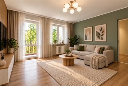 Polecam 3-pokojowe mieszkanie 56,5 m² w Rudzie Śląskiej mieszkanie Ruda Śląska, Wolności