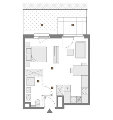 mieszkanie na sprzedaż 35m2 mieszkanie Warszawa, Targówek, Zacisze, Wierna