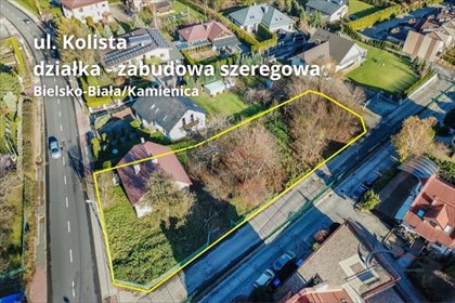 działka na sprzedaż 1309m2 działka Bielsko-Biała, Kamienica
