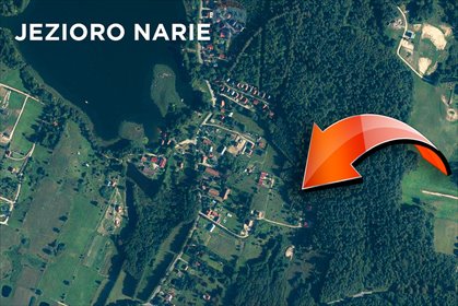 Działka 943 m² z widokiem na jezioro, las, blisko natury działka Kretowiny