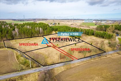 działka na sprzedaż 3800m2 działka Grabowo Kościerskie