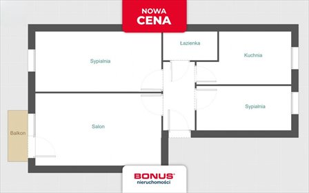 mieszkanie na sprzedaż 48m2 mieszkanie Poznań, Winogrady, Winogrady, os. Przyjaźni