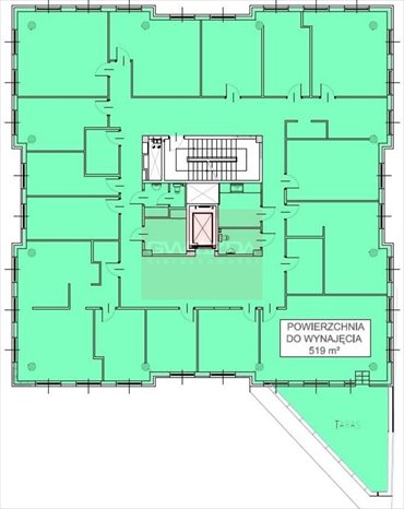 lokal użytkowy na wynajem 1055m2 lokal użytkowy Warszawa, Wola, Młynów
