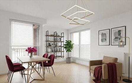 Do sprzedania nowoczesne 65 m² z 3 sypialniami i loggią mieszkanie Warszawa, Bielany, Wólczyńska 121