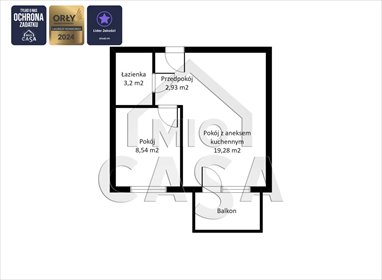 mieszkanie na sprzedaż 34m2 mieszkanie Reda, Trzcinowa